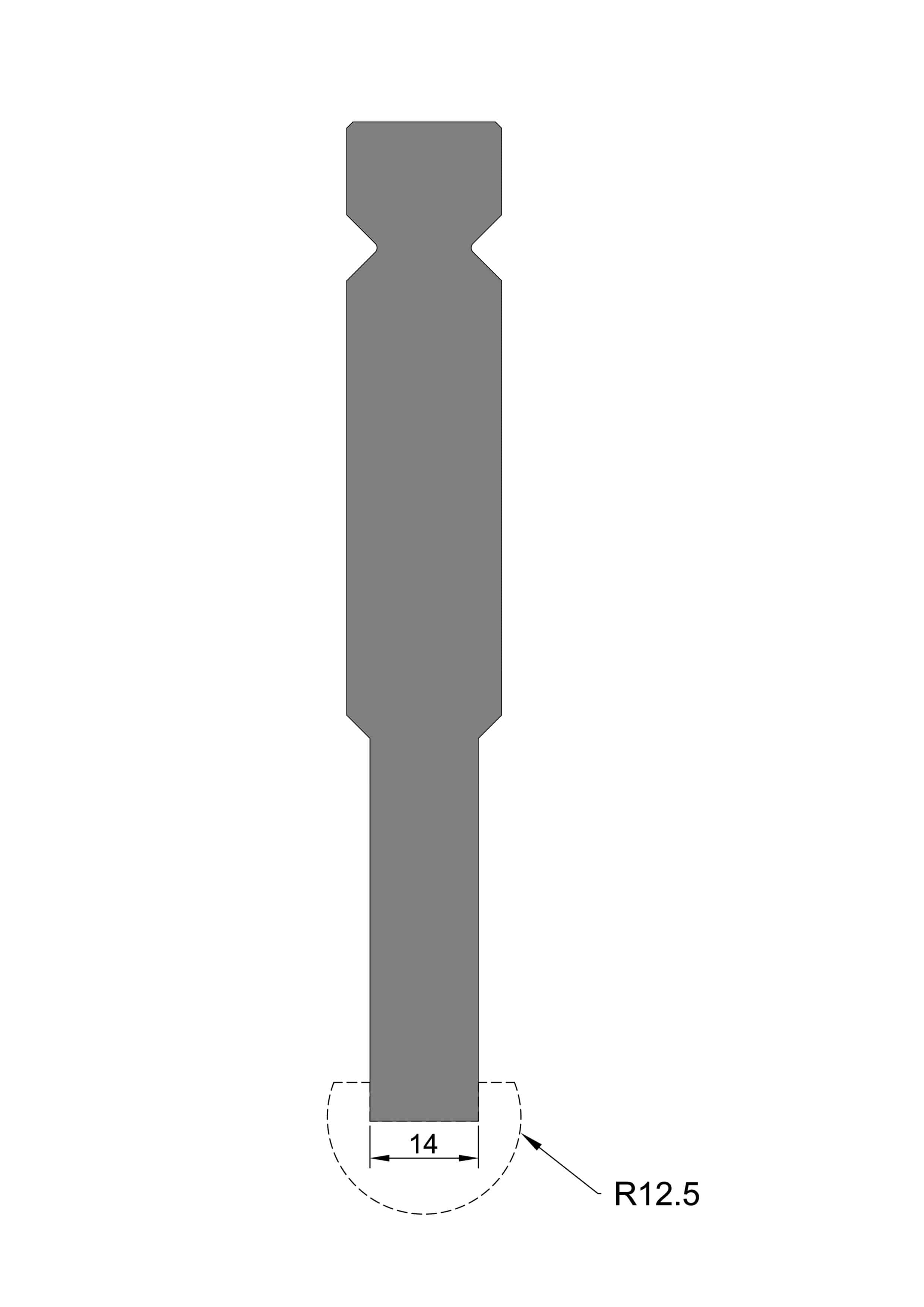 Radius Punch Insert Holder